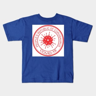 People's Republic of Coronavirus (PRC) #3 Kids T-Shirt